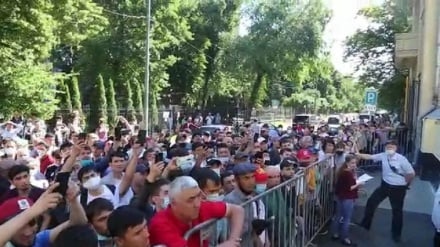 احتمال بسته شدن سفارت تاجیکستان در مسکو و قرنطینه کارمندان