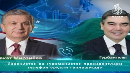 Шавкат Мирзиёев ва Гурбангули Бердимуҳаммедов телефон орқали мулоқот қилди