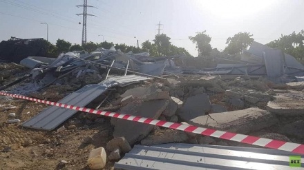 تخریب مرکز تست کرونا در شهر الخلیل توسط نظامیان اسرائیلی