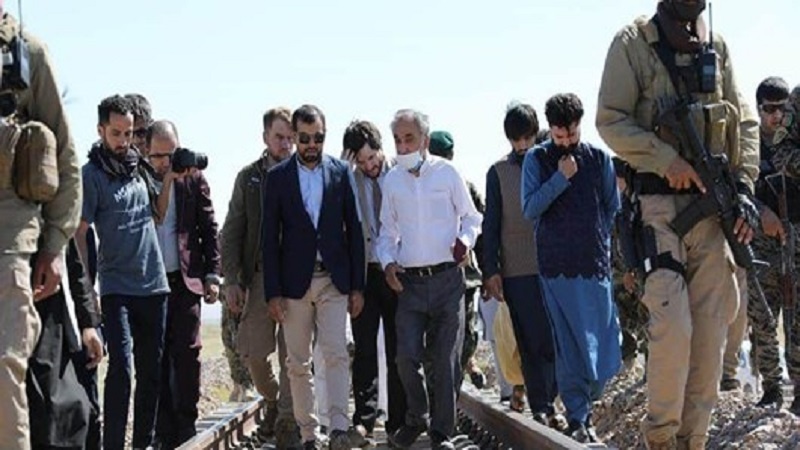 بازدید «هیات مشترک ایران و افغانستان» از پیشرفت در ساخت راه آهن هرات_خواف