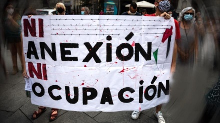 Fotos: Españoles gritan ‘ni anexión ni ocupación’ en apoyo a Palestina