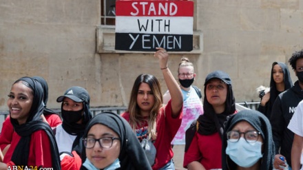 Fotos: Manifestantan ante embajada saudí en Londres en solidaridad con pueblo yemení