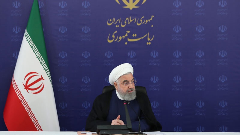روحانی: توطئه دشمنان ضد اقتصاد ایران به نتیجه‌ نمی‌رسد