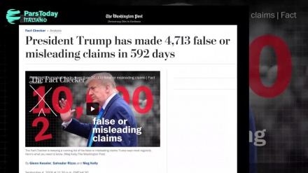 (VIDEO) Il diario delle false dichiarazioni di Trump