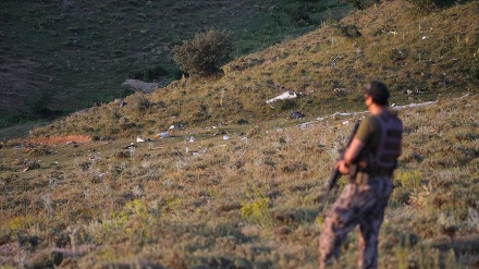 Türkiye'de bir askeri uçak düştü