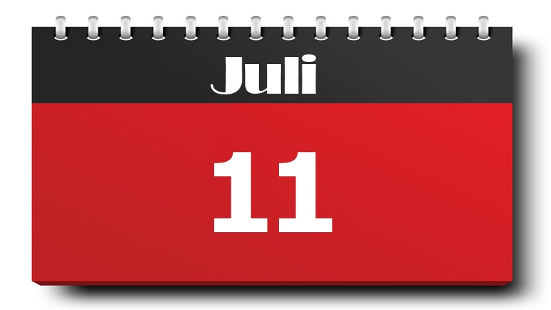 Lintasan Sejarah 11 Juli 2020