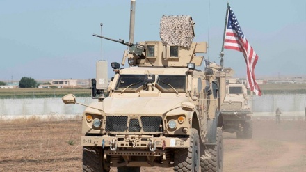 ورود ۲۵ کامیون تجهیزات نظامی اشغالگران آمریکایی به شمال سوریه