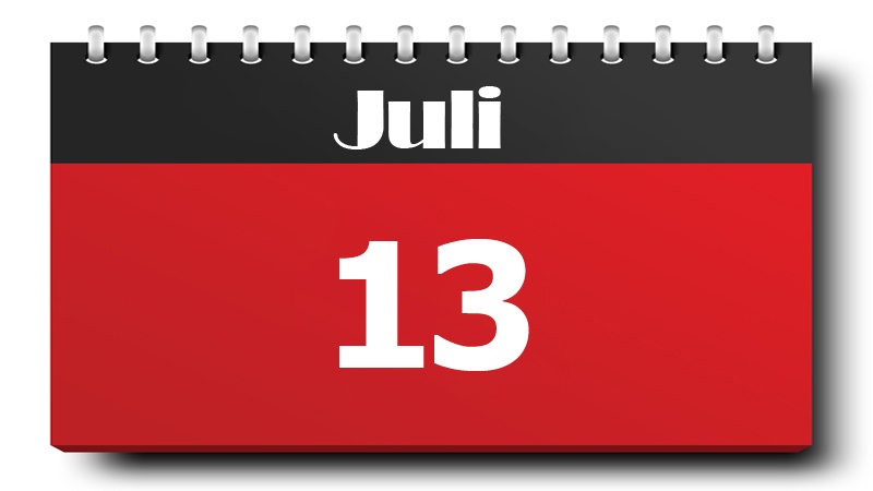 Lintasan Sejarah 13 Juli 2020