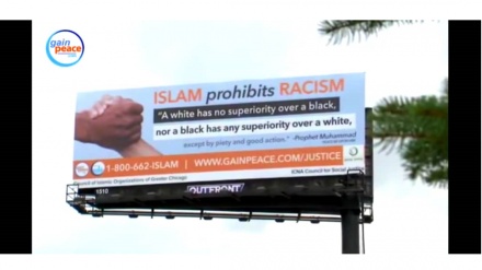 ‘L'ISLAM proibisce il razzismo’, la campagna lanciata dai musulmani di Chicago