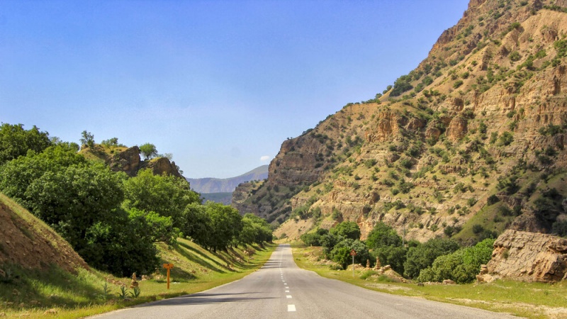 Keindahan Alam di Ardal, Iran.