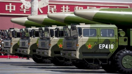  China fires anti-ship ballistic missiles into South China Sea in warning to US 