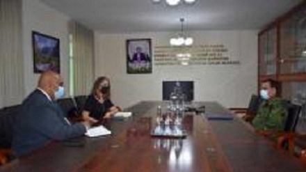 دیداررئیس کمیته حالت های اضطراری تاجیکستان با روسای دو سازمان بین المللی 