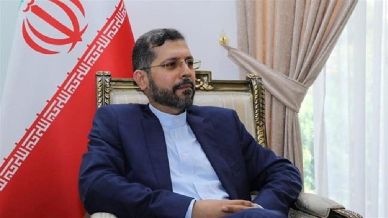 Juru Bicara Kementerian Luar Republik Islam Iran Saeed Khatibzadeh.
