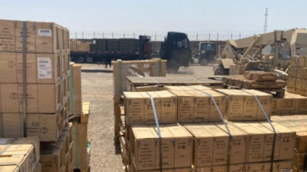  تحویل بزرگترین زاغه مهمات ائتلاف آمریکایی در بغداد به طرف عراقی