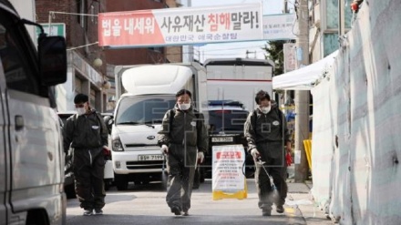 韓国で、新たに２２８人がコロナ感染