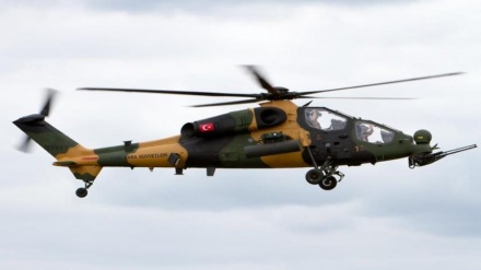 سرنگونی بالگرد ترکیه در شمال عراق