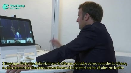 (VIDEO) Beirut dopo disastro: conferenza dei paesi donatori