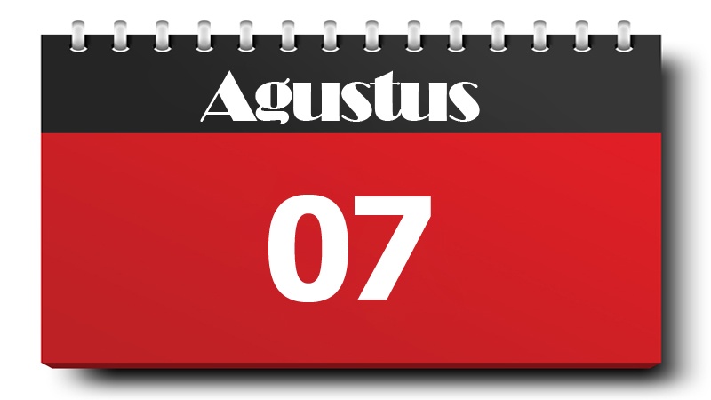 Lintasan Sejarah 7 Agustus 2020