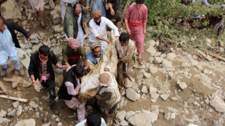 کمک خواهی مردم سیل‌زده چاریکار افغانستان از کشورهای اسلامی