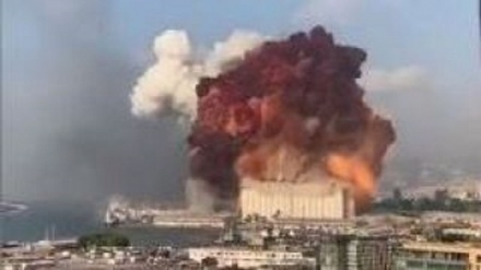 Бейрутда портлашдан кейинги вазъият-2 (видео)