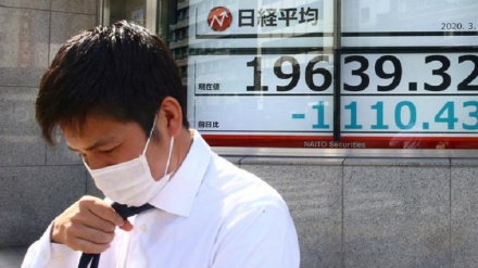新型コロナウイルスの影響で、日本が経済危機