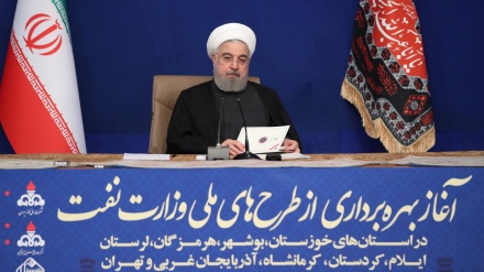 Cumhurbaşkanı Ruhani iki boru hattının açılışını yaptı