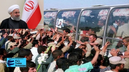 Ruhani: Onurlu Azade’lerimiz dünyayı hayrete düşürdü