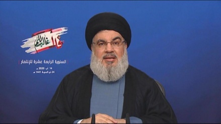 Nasrallah: Israel shivering with fear for its existence