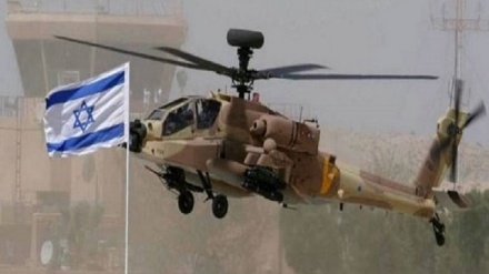 イスラエル軍用ヘリが、入植地を誤爆