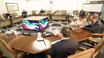  دیدار «گروسی» با رئیس سازمان انرژی اتمی ایران 