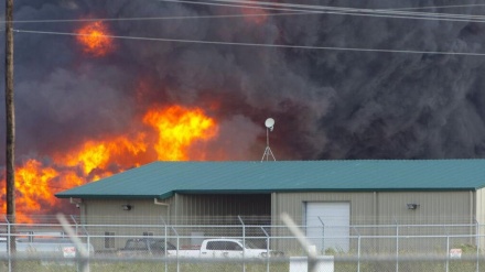 Video: Explosión de buque en Texas, EE.UU.