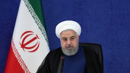 ईरान के खिलाफ हथियारों के प्रतिबंध की साज़िश में अमरीका की शर्मनाक हार हुई है, राष्ट्रपति रूहानी