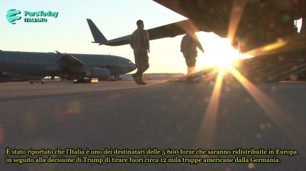 (VIDEO) Più soldati americani in Italia dopo l'annuncio di Trump di ritirare 12 mila dalla Germania