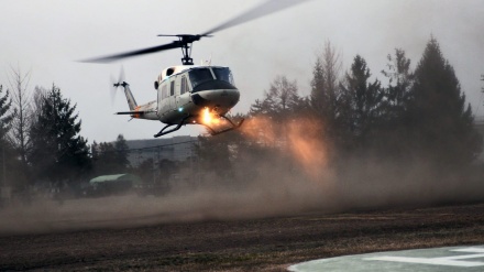 Helikopter AU Amerika Ditembaki di Virginia