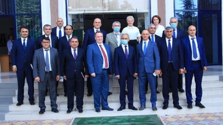 بازدید نمایندگان وزارت علوم روسیه از دانشگاه روسیه -تاجیکستان در شهر دوشنبه