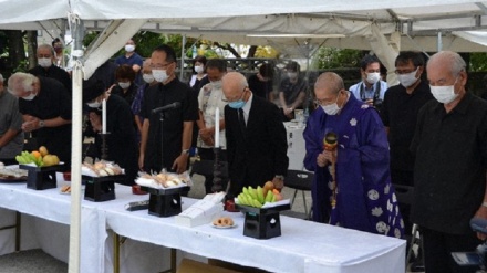 学童疎開船「対馬丸」の慰霊祭、子どもなど1484人が犠牲に 