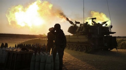 Israeli artillery shells two Hamas positions in southern Gaza Strip