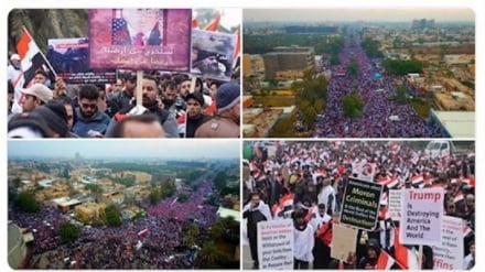 Iraklı eylemciler, Nasıriye'de siyasi parti merkezlerine saldırdı