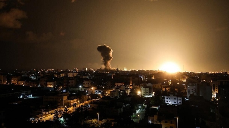 حمله جنگنده‌های رژیم صهیونیستی به باریکه غزه