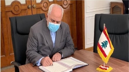  حضور وزیر امور خارجه ایران در سفارت لبنان