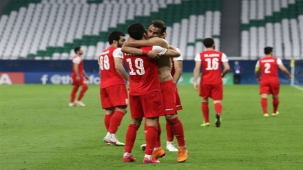 پیروزی تیم فوتبال پرسپولیس ایران مقابل نماینده قطر در لیگ قهرمانان آسیا