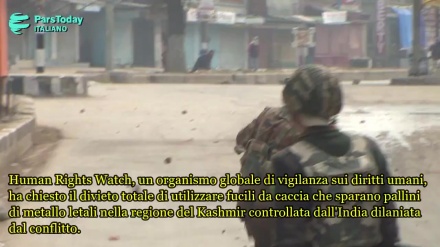 (VIDEO) Human Rights Watch chiede il divieto delle pistole a pellet in Kashmir