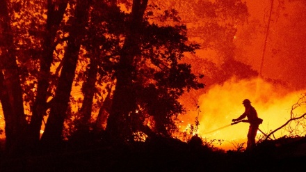 米国の13州で山火事が３週目に突入