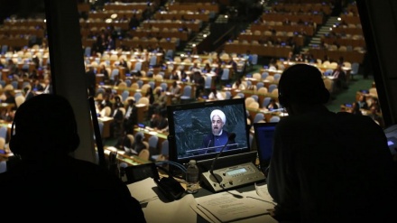  بیان ماهیت واقعی امریکا ؛محور سخنان رییس جمهور در نشست سالیانه مجمع عمومی سازمان ملل