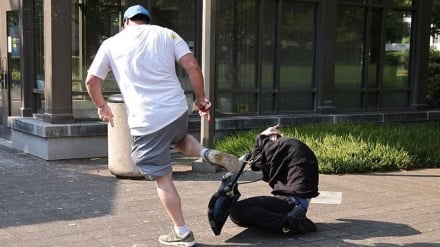 Video: Partidarios de Trump atacan a manifestantes antiracistas