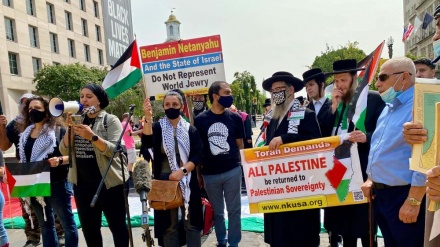 Protesta para Shtëpisë së Bardhë kundër marrëveshjes për kompromis me regjimin sionist