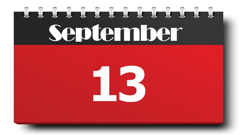 Lintasan Sejarah 13 September 2020