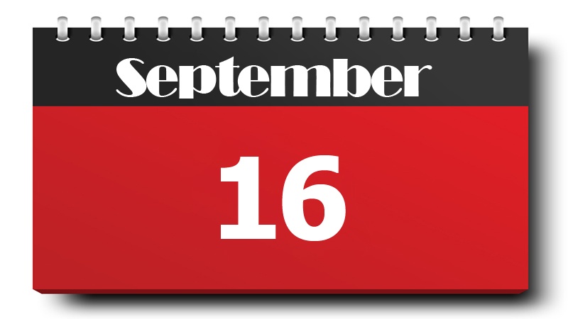 Lintasan Sejarah 16 September 2020