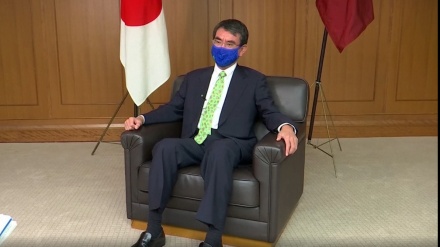 河野防衛相、「総裁選は菅氏を支持」