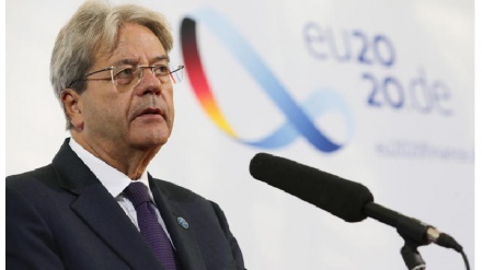  Gentiloni: 'profonda contrazione economica per l'Ue'